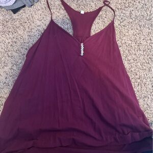 Old Navy Plum Halter Dress